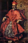 El Greco Portrait of Cardinal Don Fernando Nino de Guevara oil painting reproduction
